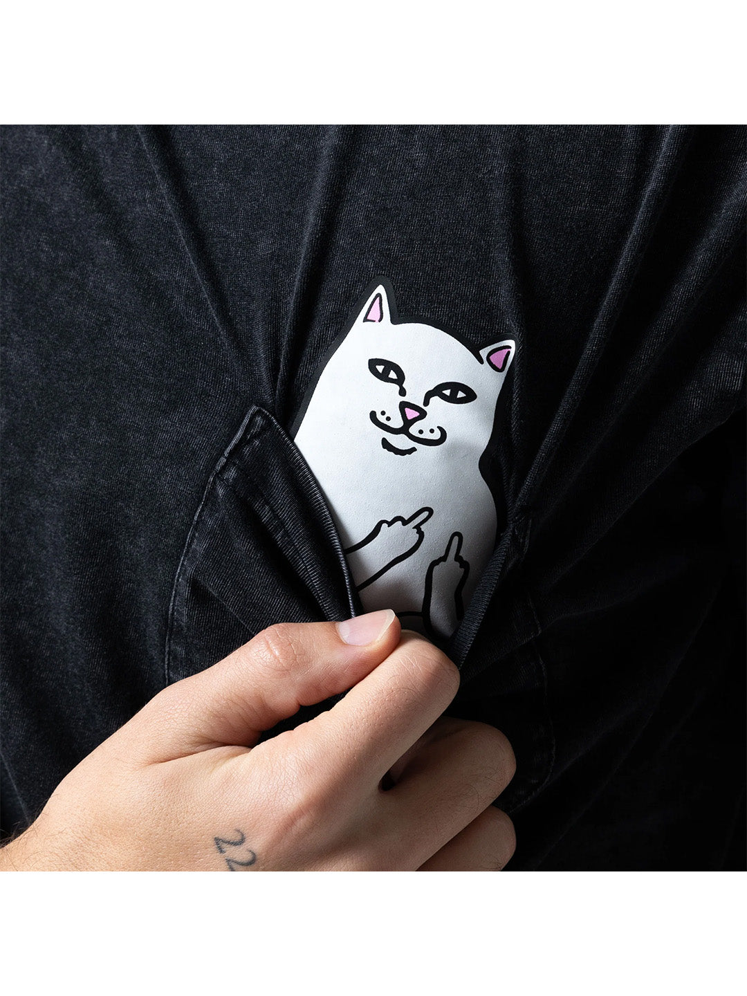 Lord Nermal Pocket Tee Black