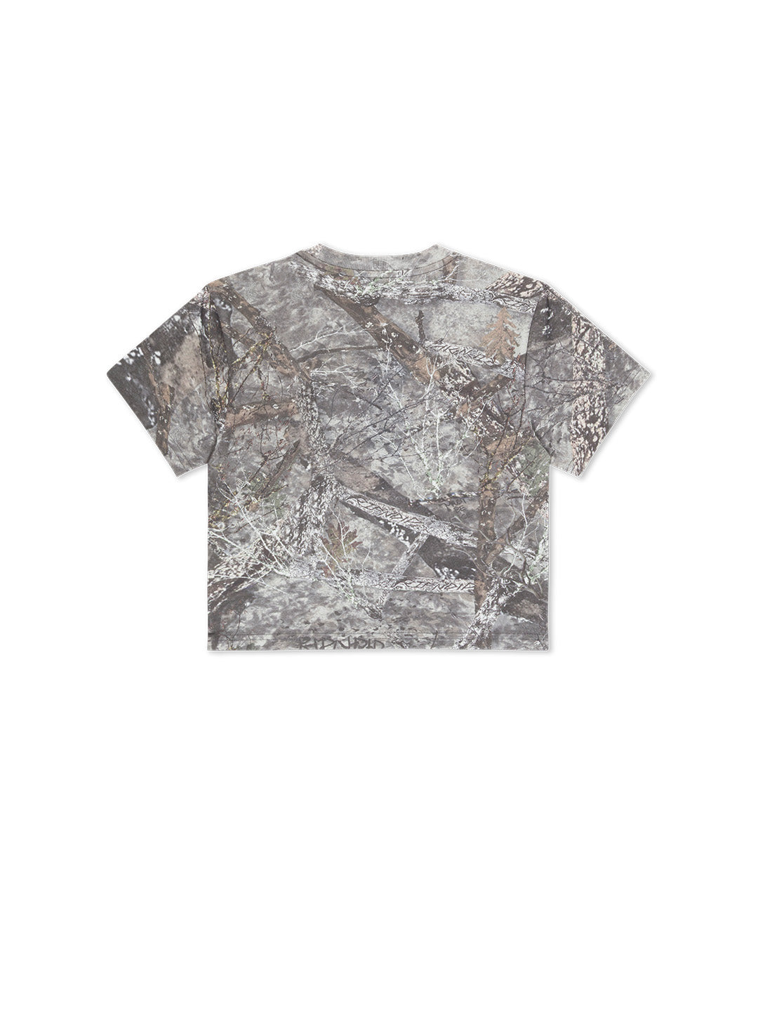 Nermal Cropped Pocket Tee Camo