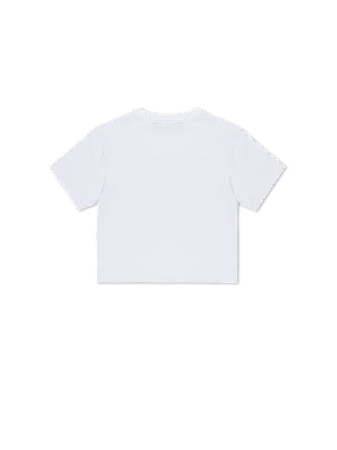 Kali Cropped Baby Tee White