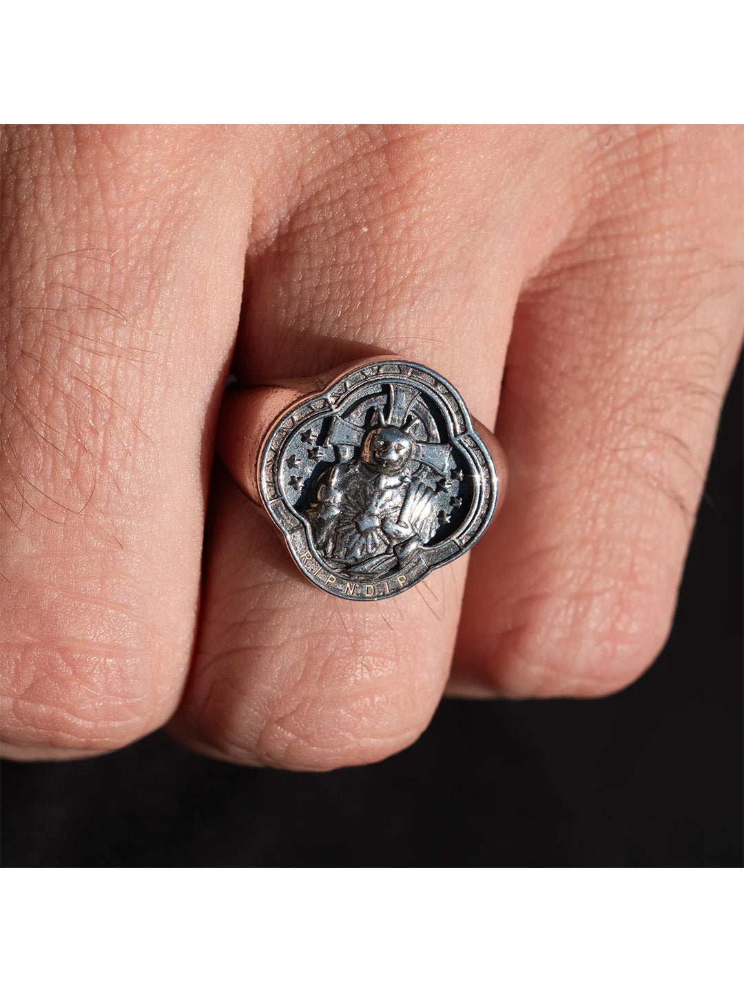 Guadalupe Nerm Ring Silver