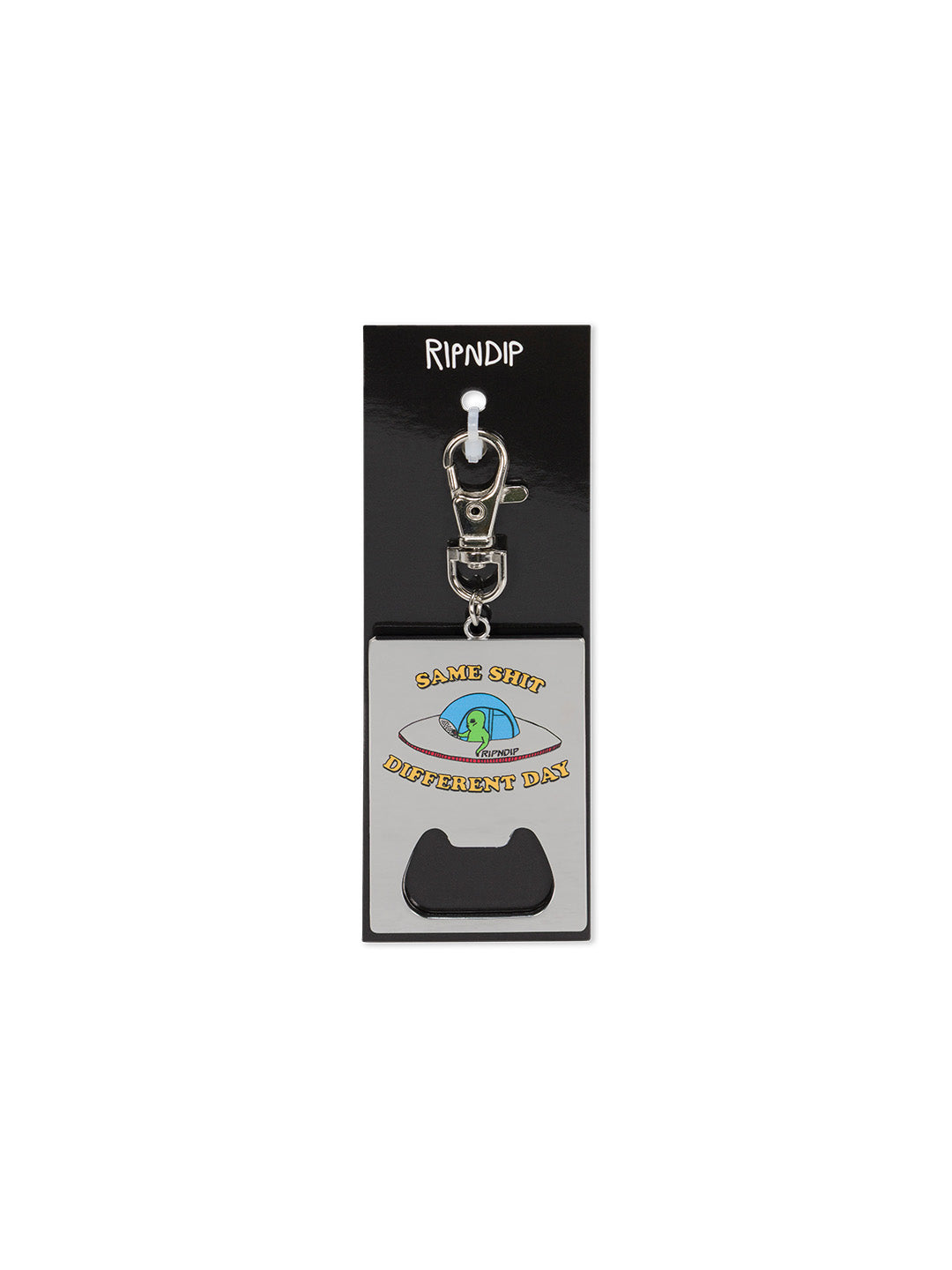 Same Shit Dd Keychain Silver