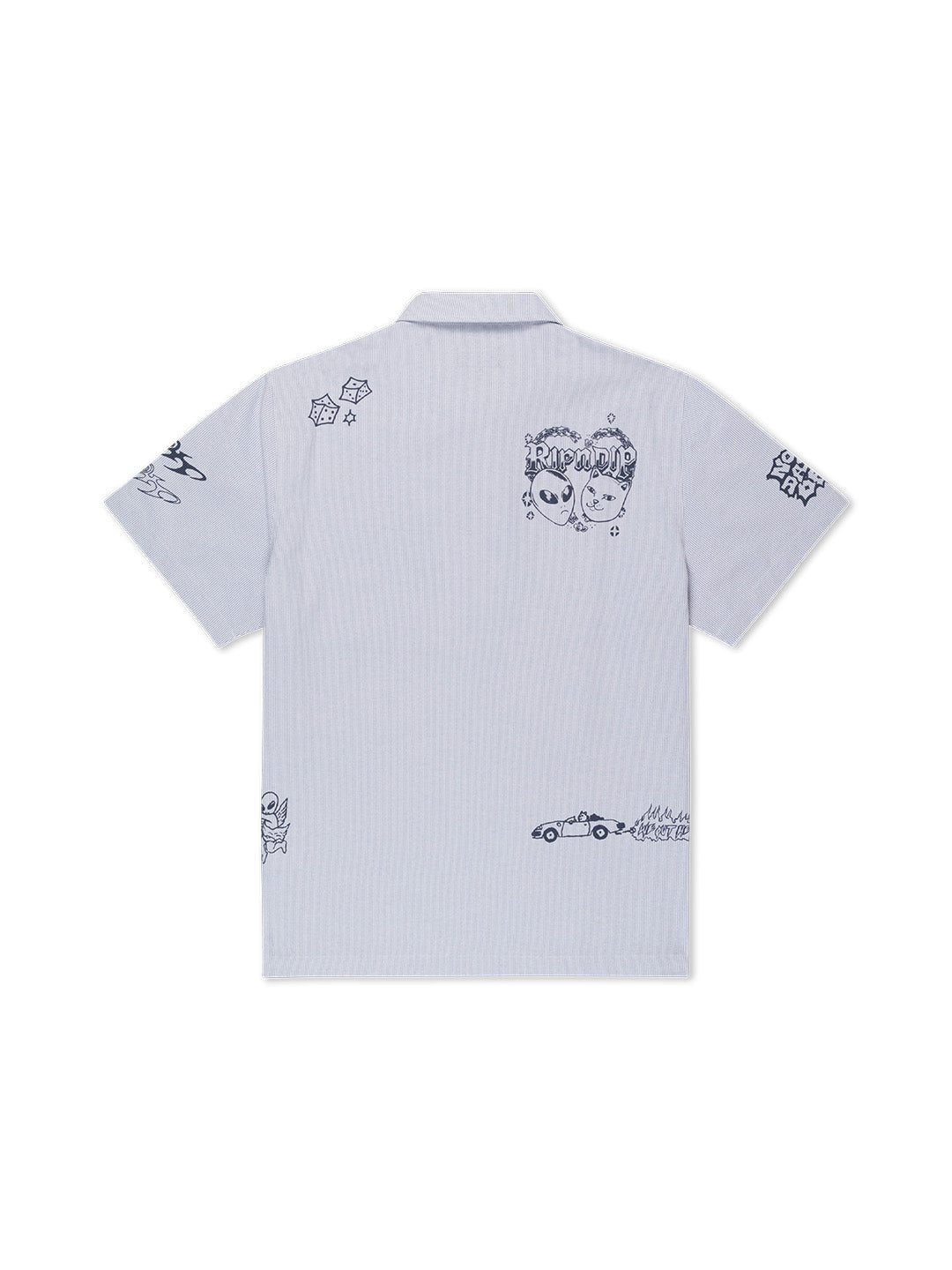 Westside Quarter Shirt Navy Blue