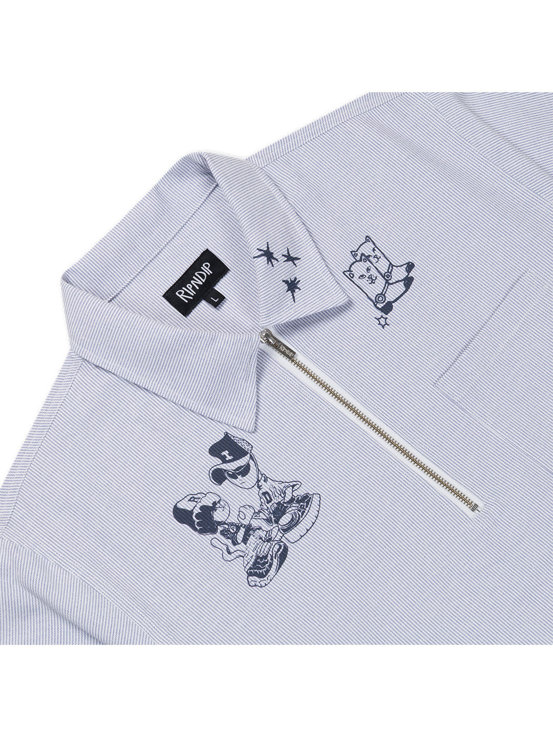Westside Quarter Shirt Navy Blue