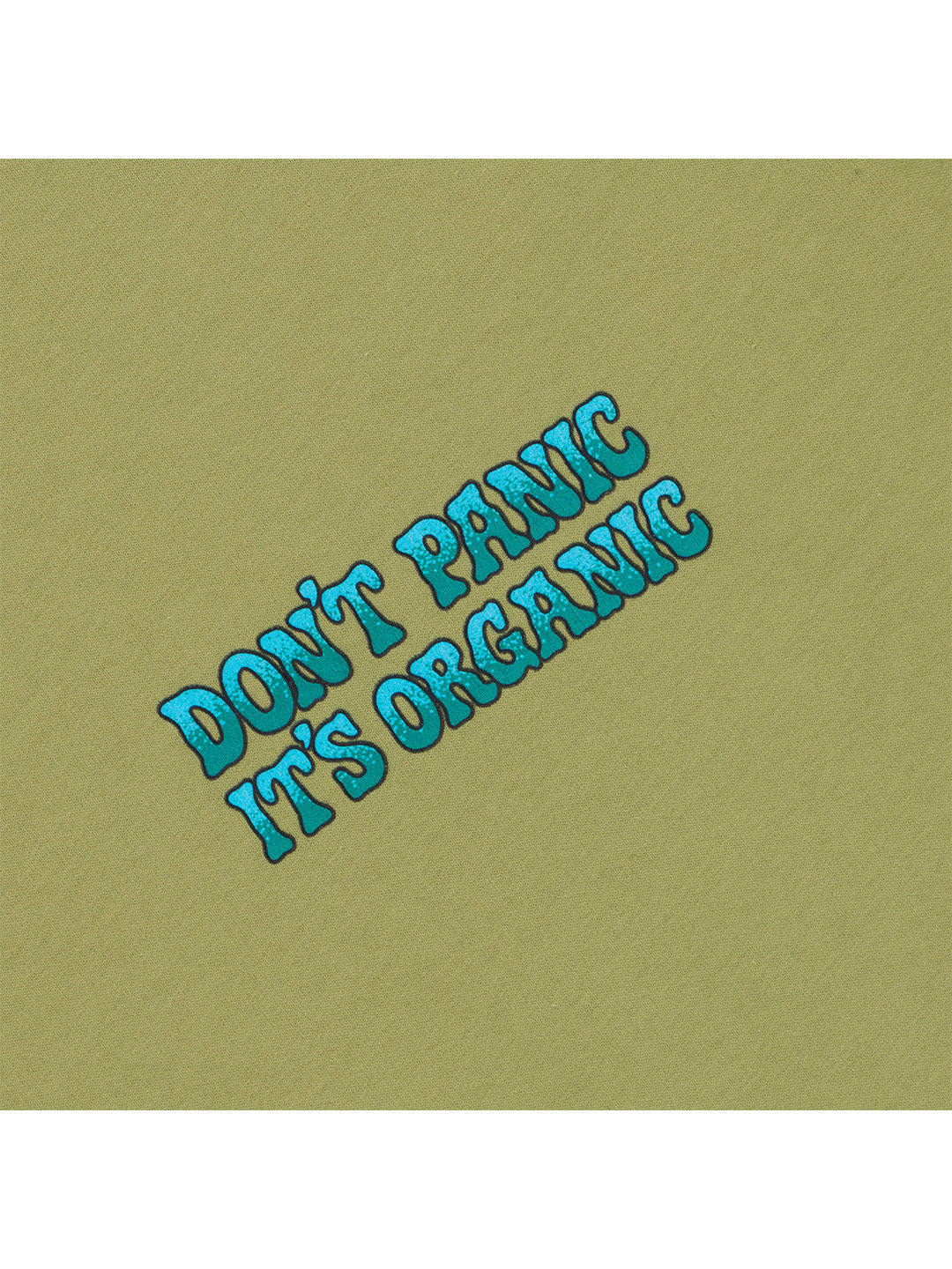 Dont Panic Tee Olive