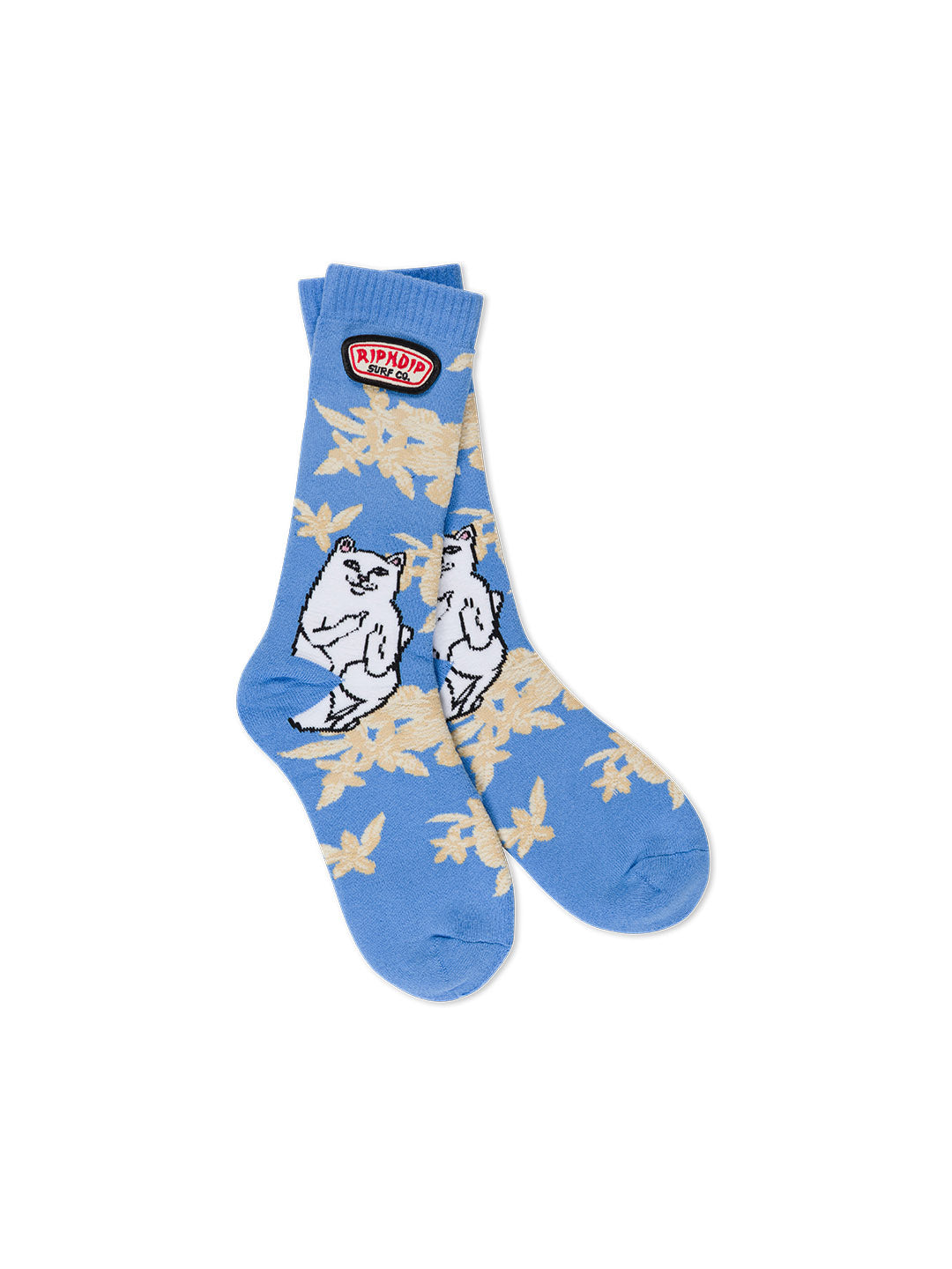 Lord Nermal Surf Socks Blue