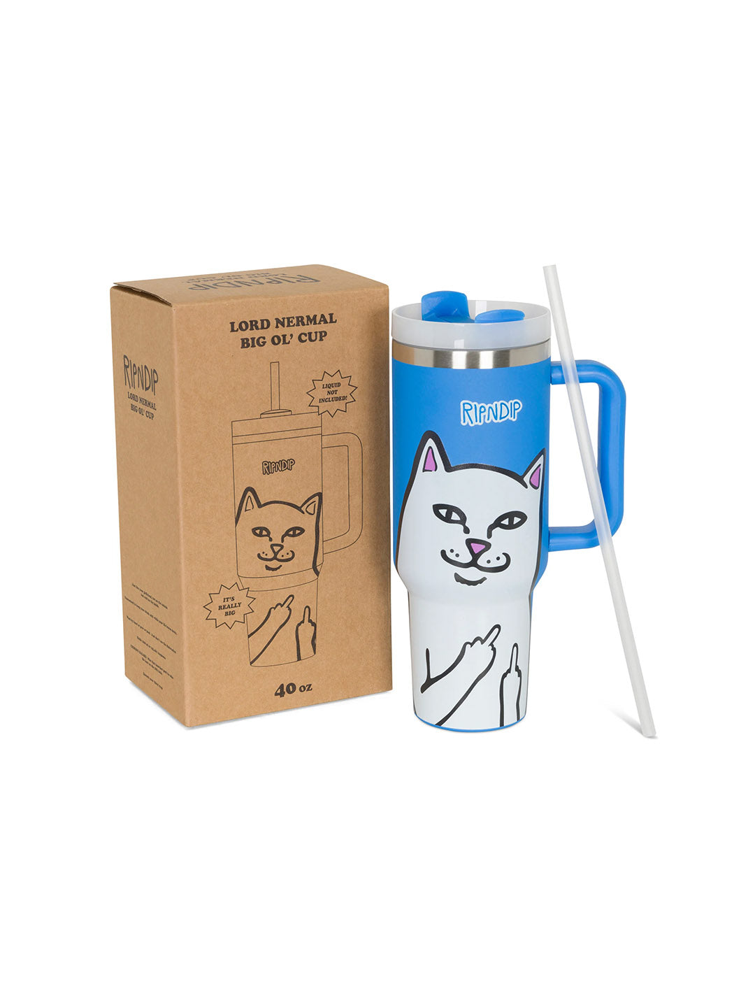 Nermal Big Ol Cup Tumbler Blue