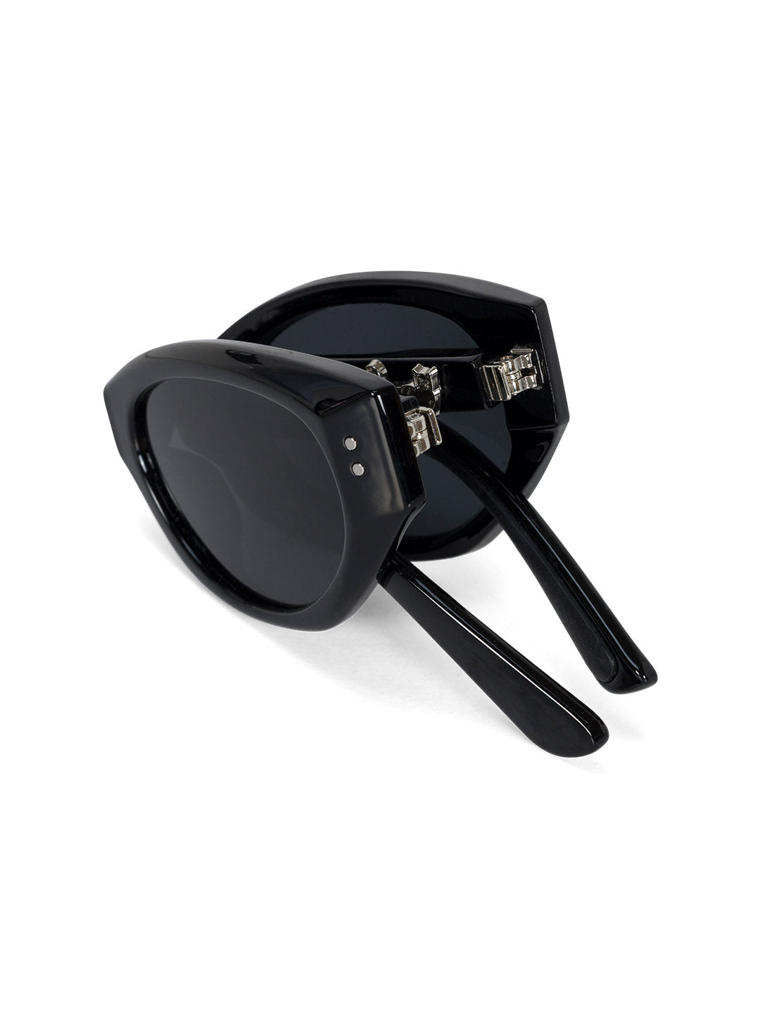 Castanza Folding Sunglasses Black