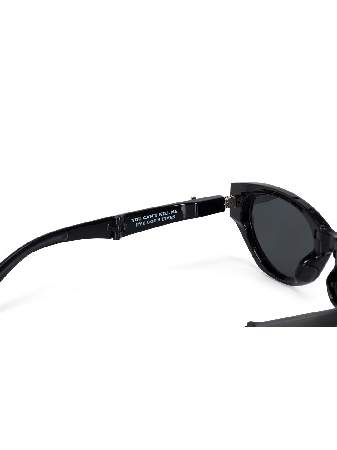 Castanza Folding Sunglasses Black