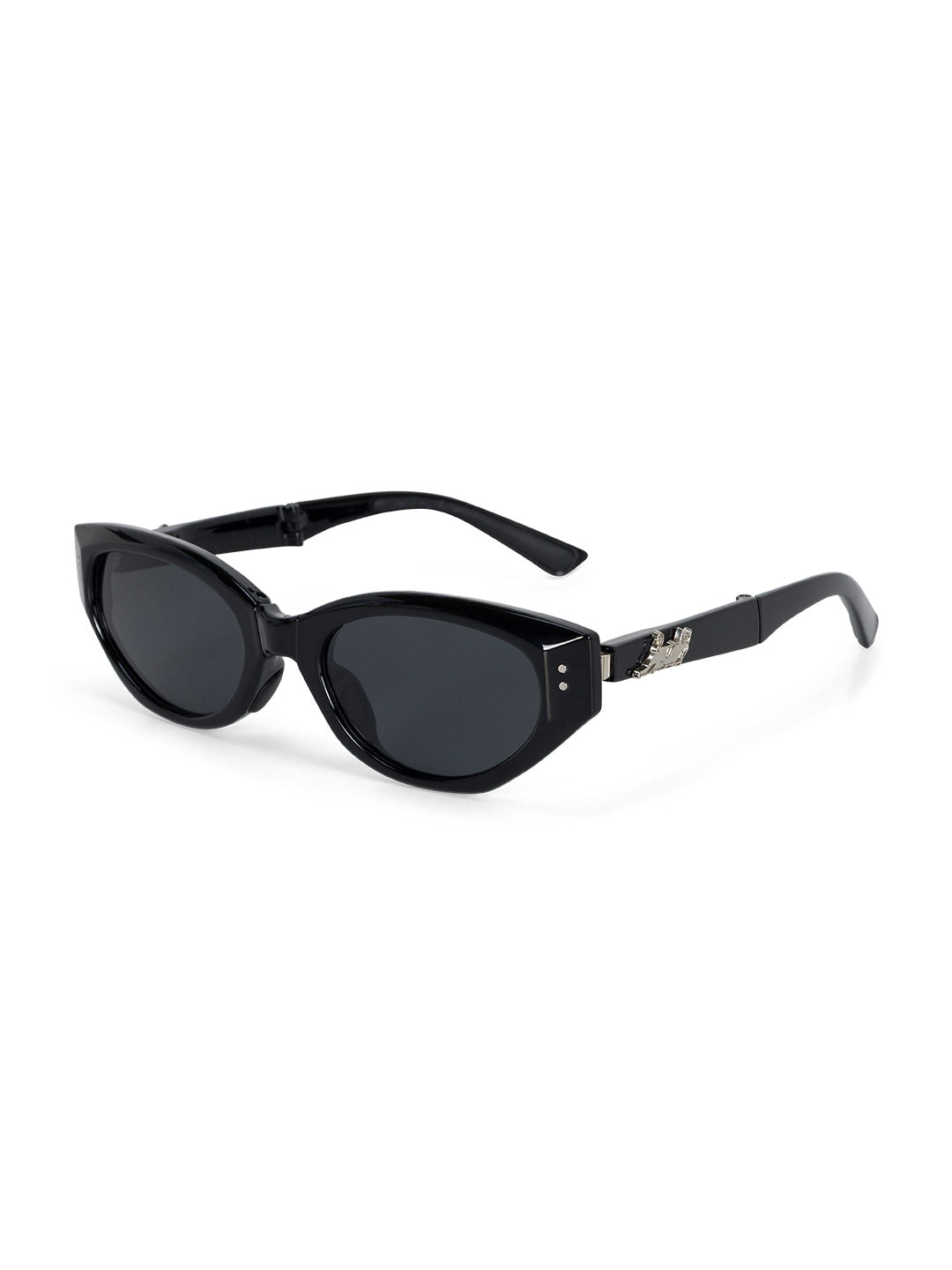 Castanza Folding Sunglasses Black