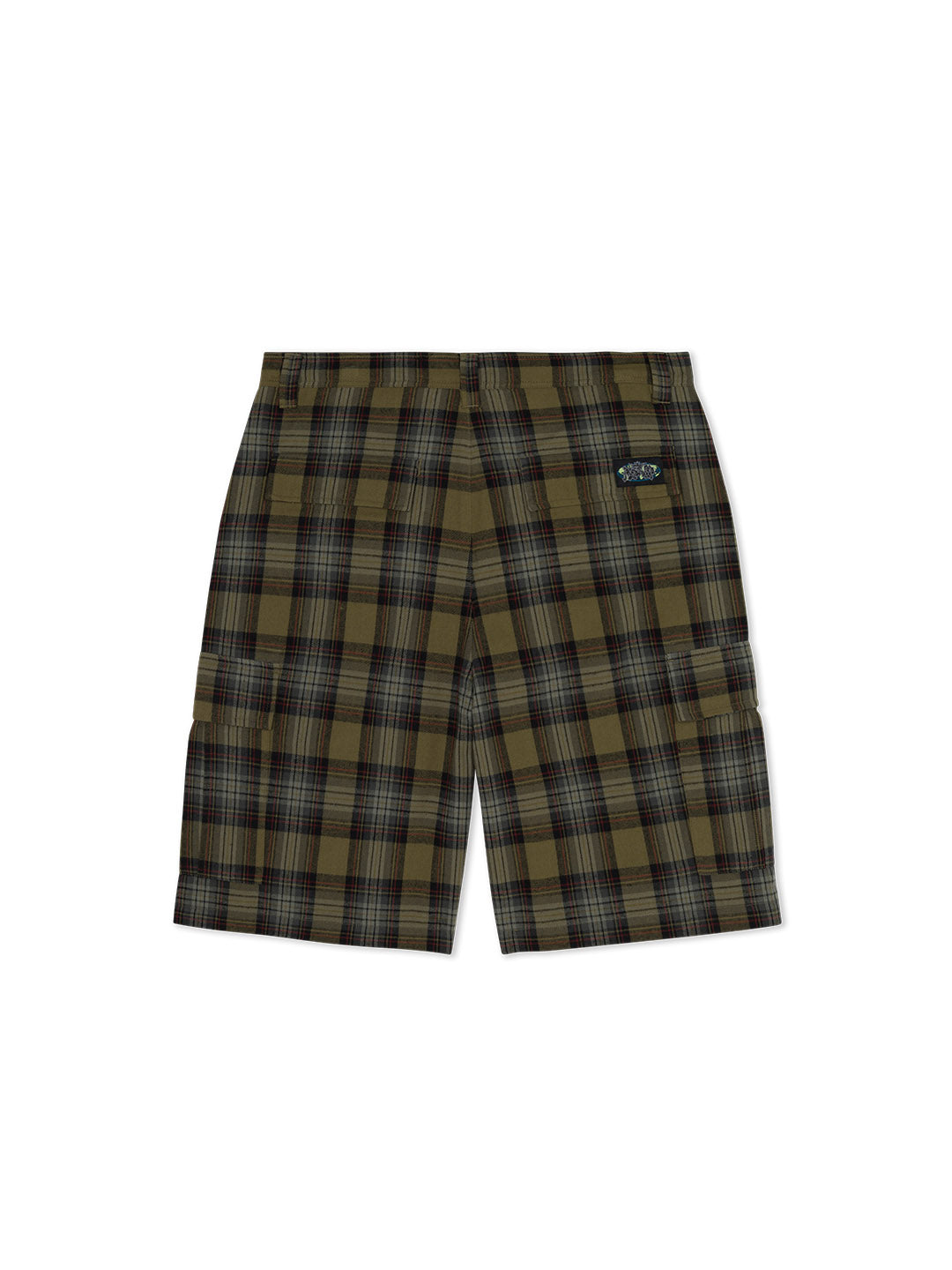 Wide Fit Cargo Shorts Olive