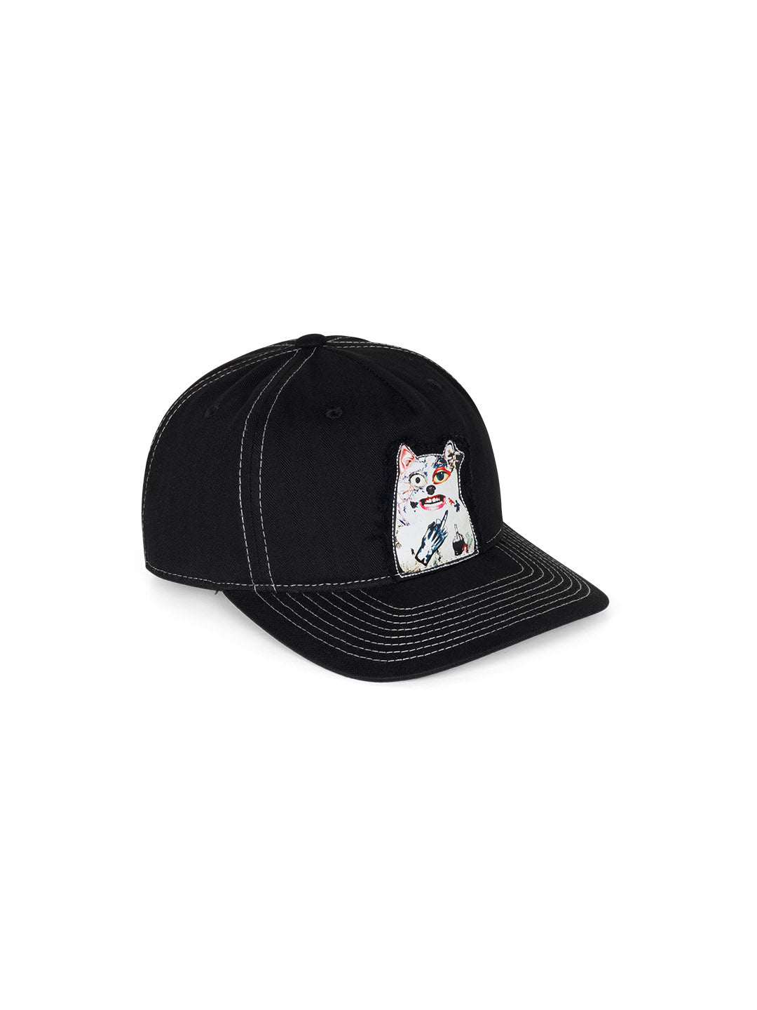 Collage Snapback Black