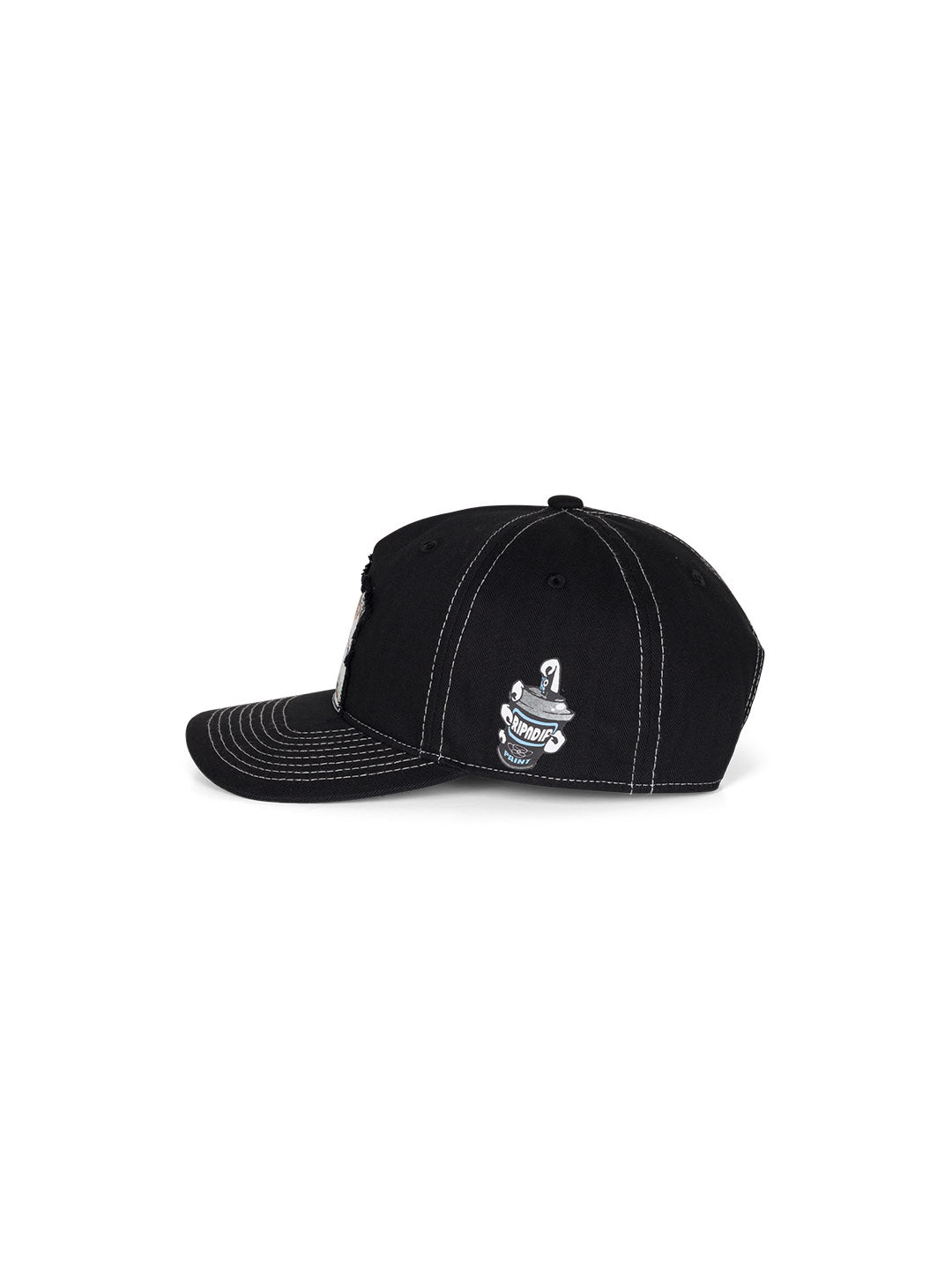 Collage Snapback Black