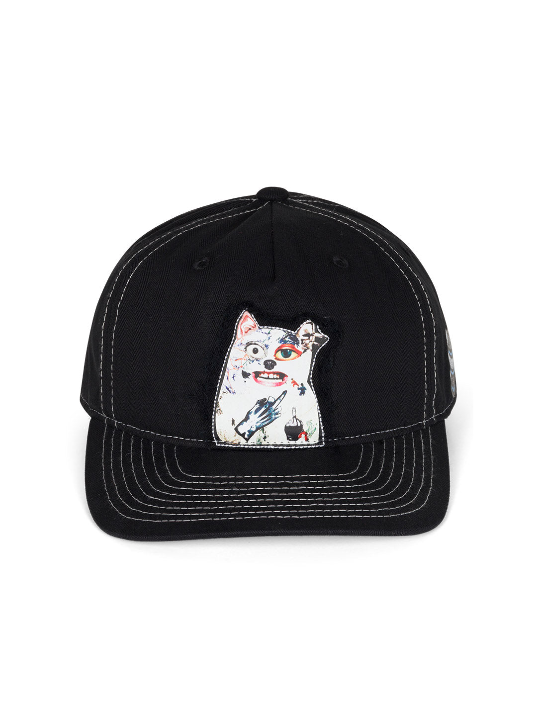 Collage Snapback Black