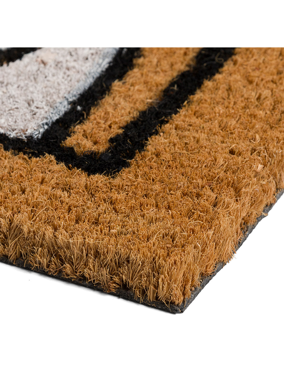 Go Away Door Mat Brown