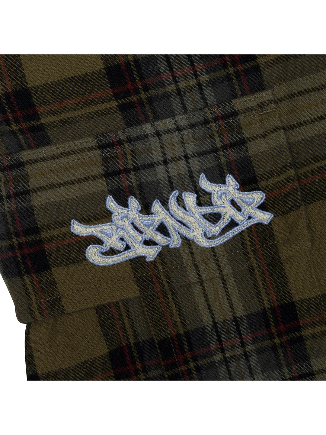 Wide Fit Cargo Shorts Olive