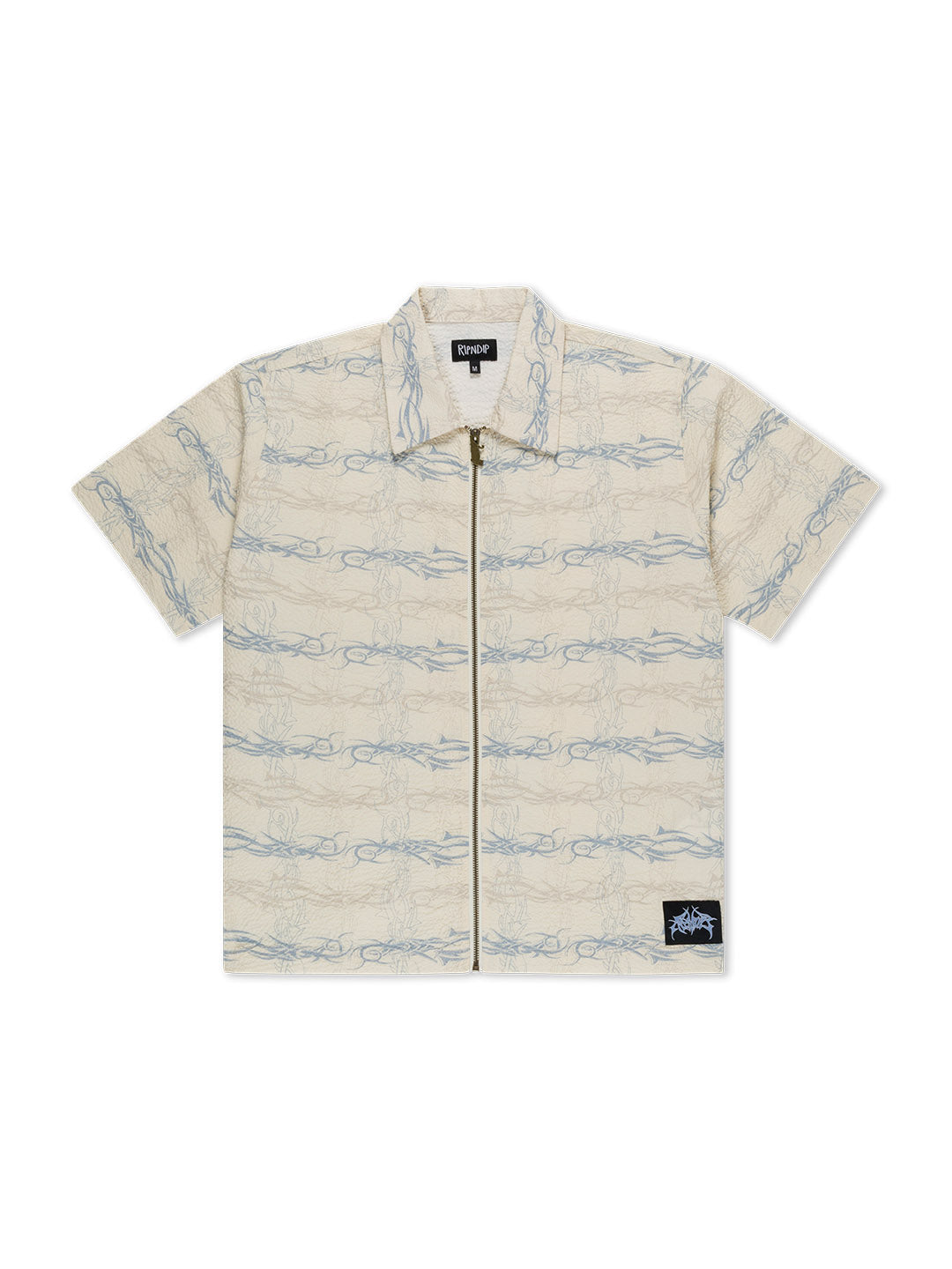 Crosswired Zipup White