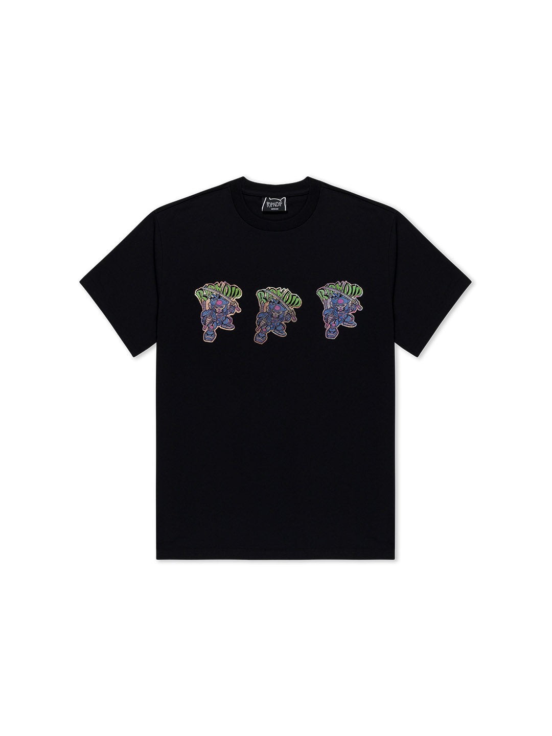 Robot Samurai Tee Black