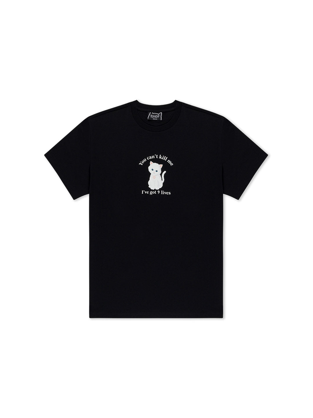 9 Lives Tee Black