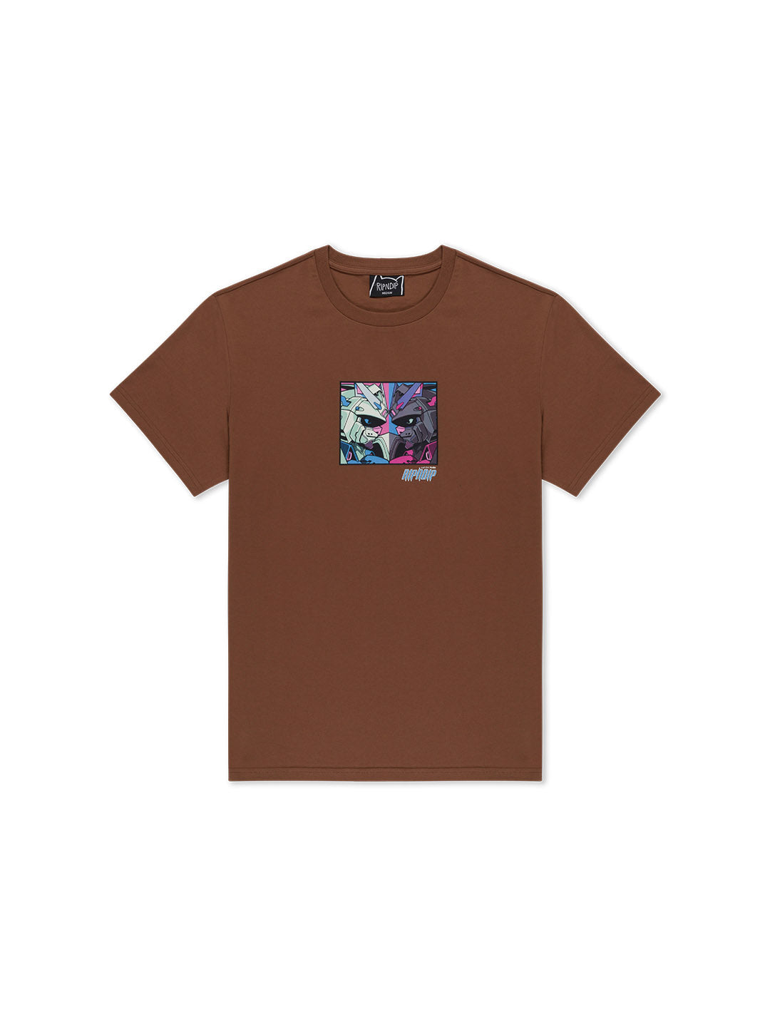 Nermbots Tee Brown