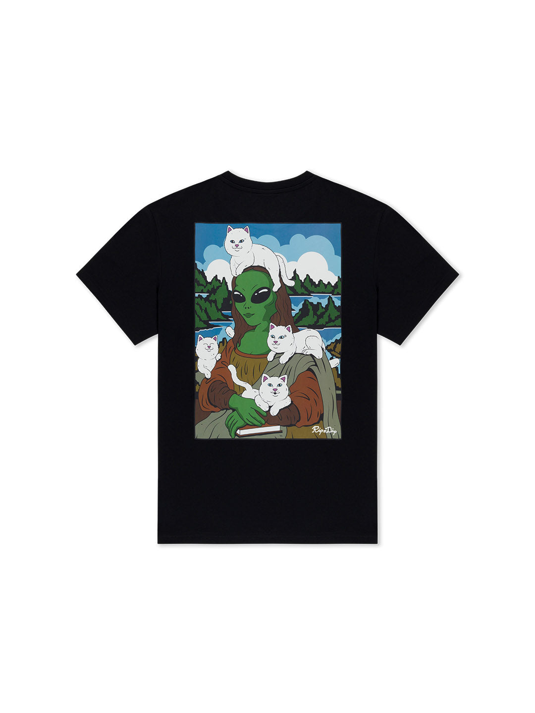 Here All Along Tee Black