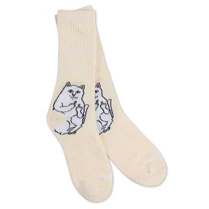 RIPNDIP LORD NERMAL SOCKS CREAM