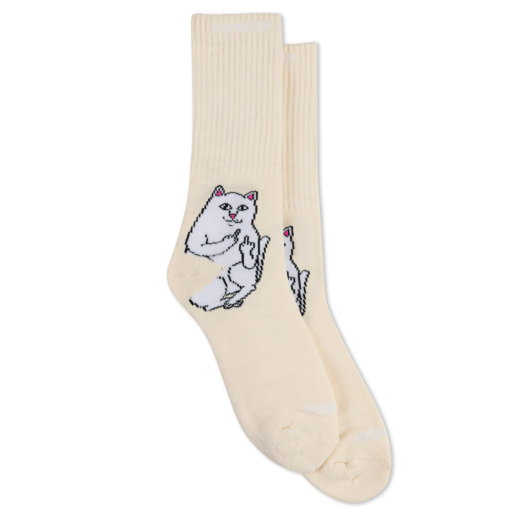 RIPNDIP LORD NERMAL SOCKS CREAM