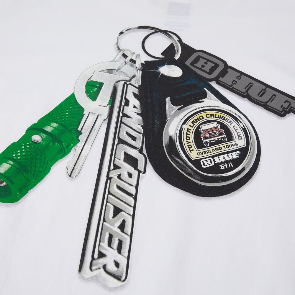 HUF X TOYOTA SHINE KEYCHAIN TEE