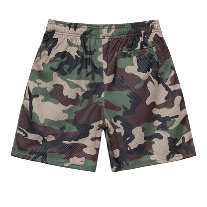 STUSSY 4X4 MESH SHORT MILITARY CAMO