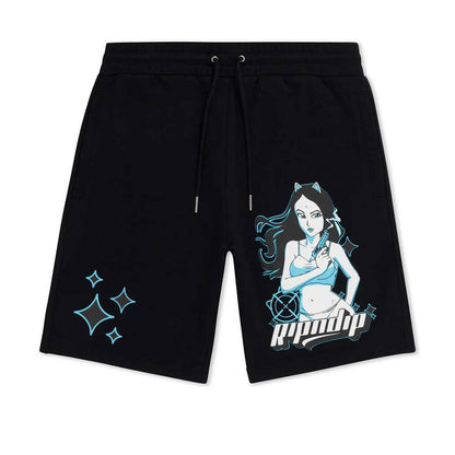 RIPNDIP DESPERADO SWEATSHORTS BLACK