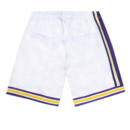 THE HUNDREDS RACK BASKETBALL SHORTS WHITE