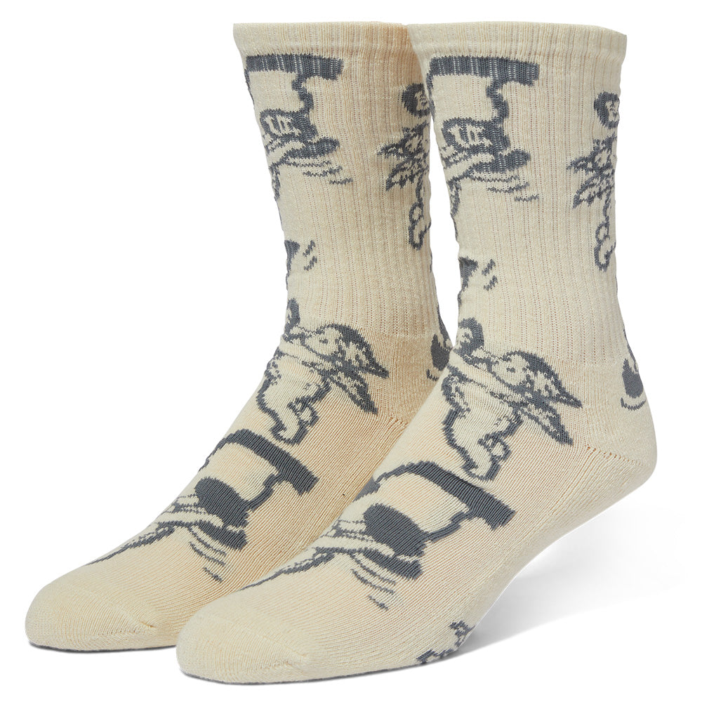 HUF CHERUB CREW SOCK CREAM