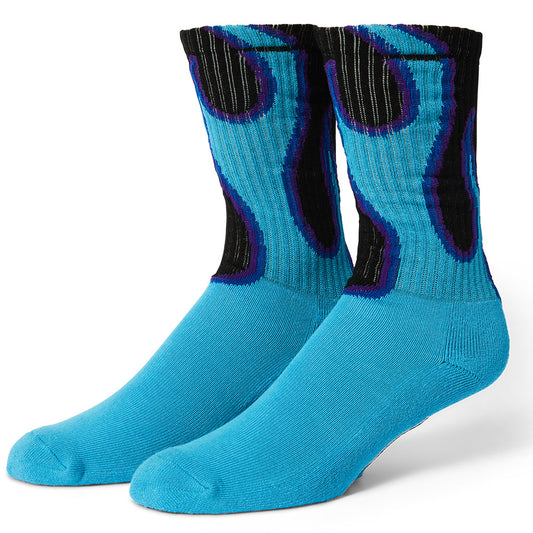 HUF EXHAUST CREW SOCK BLACK