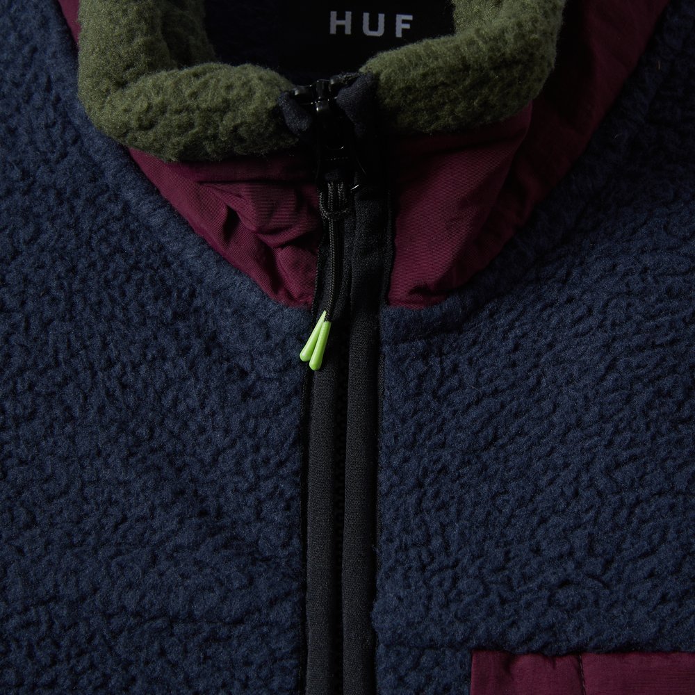 HUF SONOMA HIGH PILE VEST MULTI