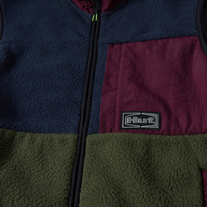 HUF SONOMA HIGH PILE VEST MULTI