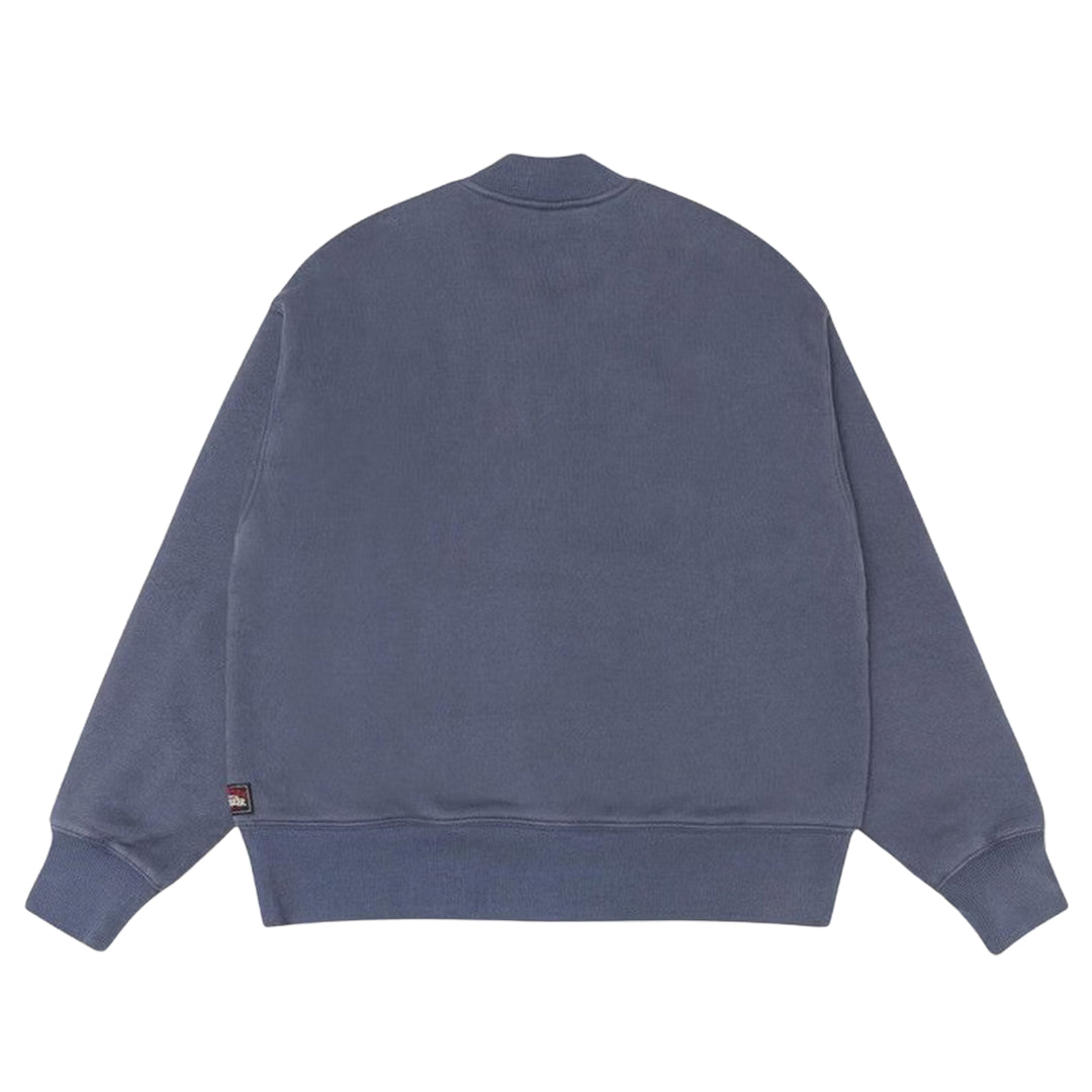 Thermal Lined Fleece Zip Blue