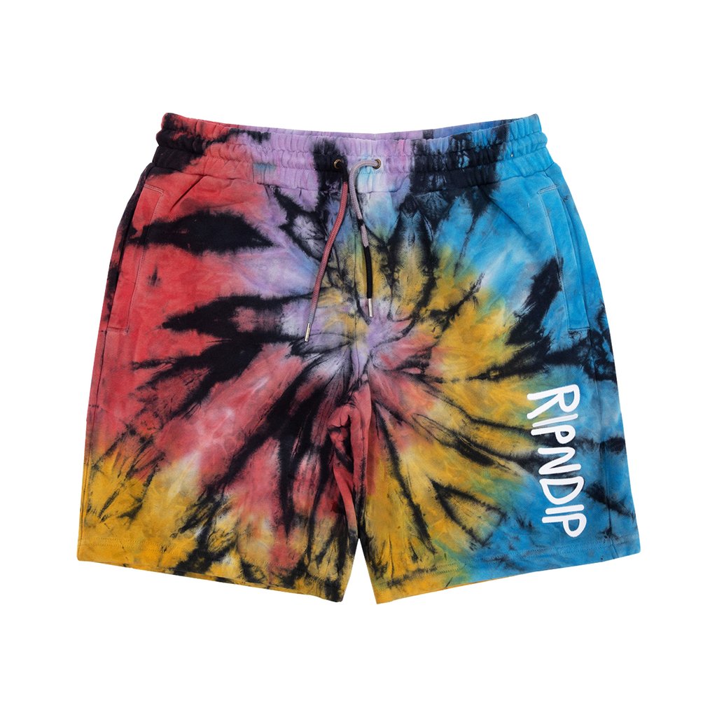 RIPNDIP RUBBER LOGO SWEATSHORTS