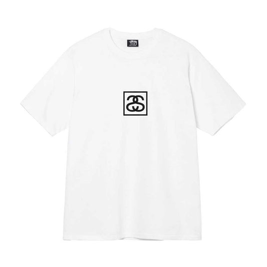 STUSSY SQUARED TEE WHITE