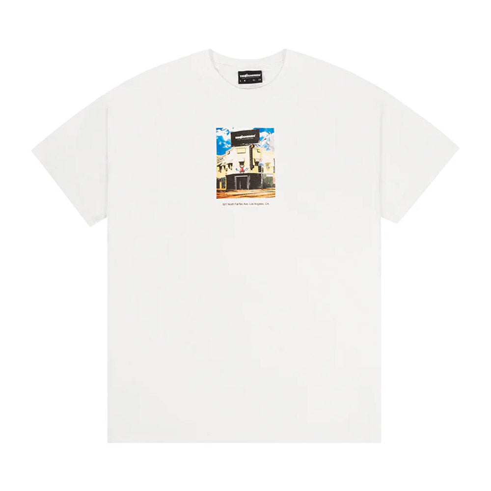 THE HUNDREDS FAIRFAX BAR TEE WHITE