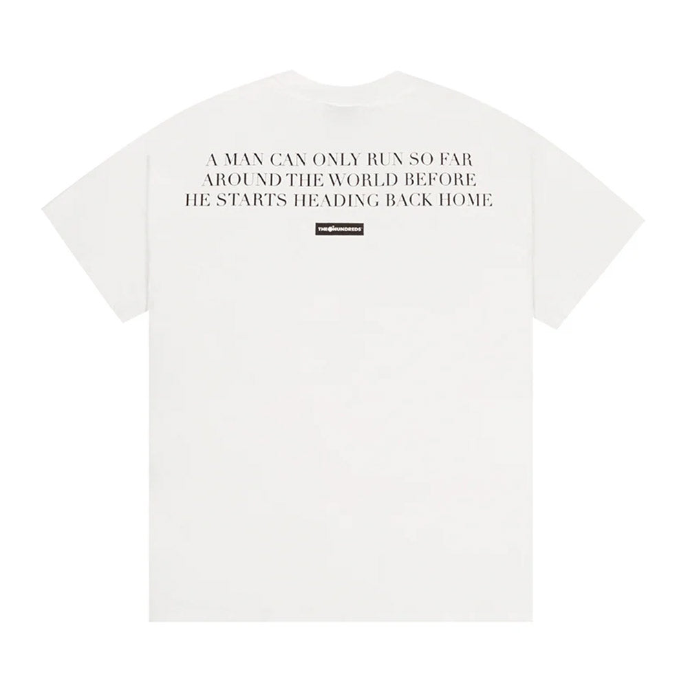 THE HUNDREDS FAIRFAX BAR TEE WHITE