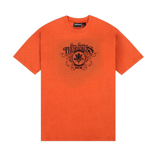 THE HUNDREDS SCORE TEE ORANGE