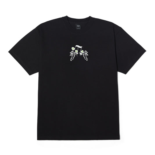 HUF SONG TEE BLACK