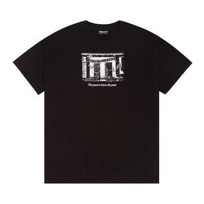 THE HUNDREDS NEVER THE PAST TEE BLACK