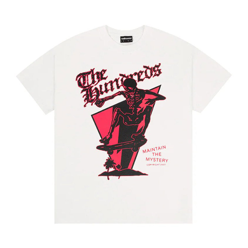 THE HUNDREDS SKULL MOUNTAIN TEE WHITE