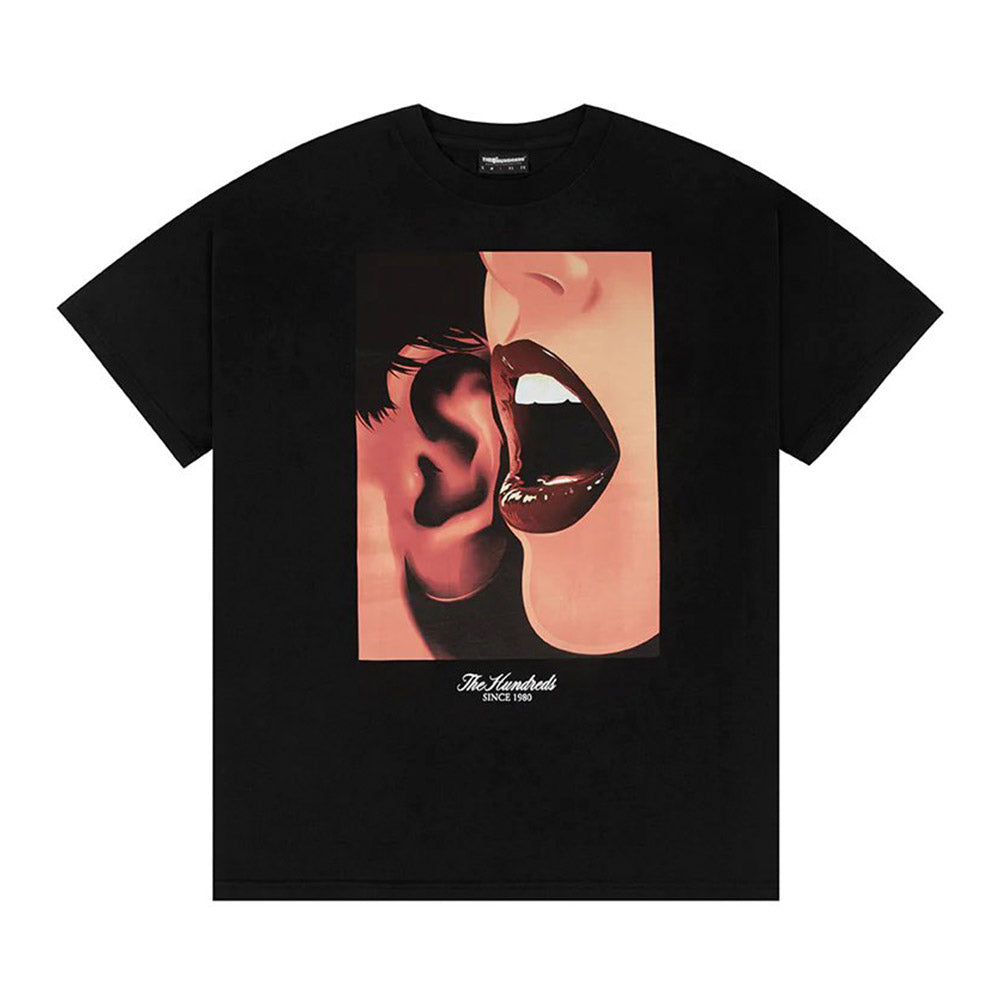 THE HUNDREDS RUMORS TEE BLACK
