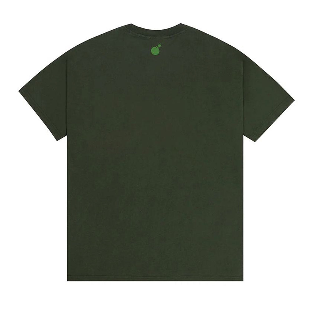 THE HUNDREDS CASE BAR TEE DARK GREEN