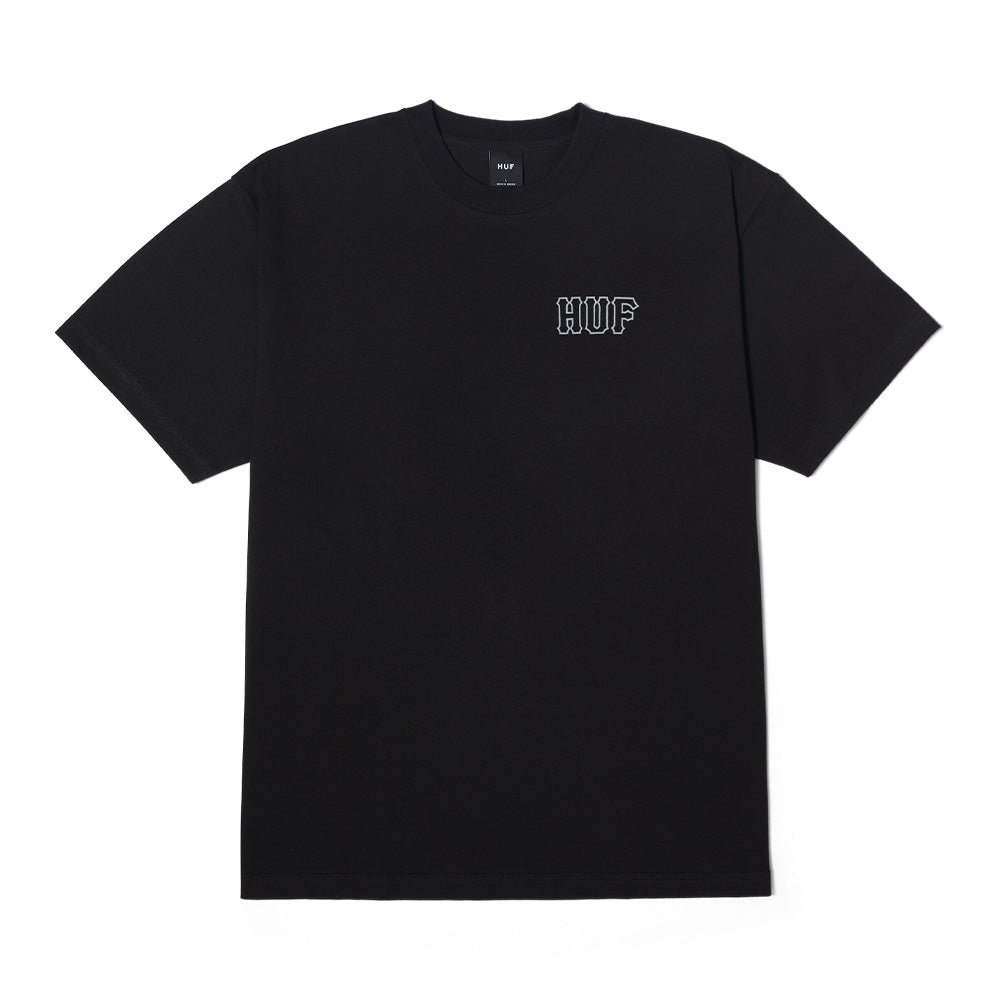 HUF SET H TEE BLACK