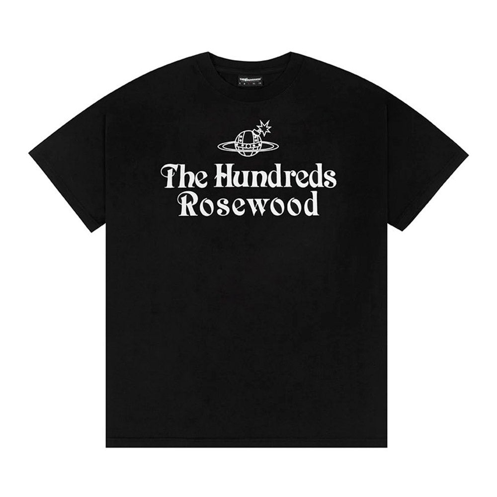 THE HUNDREDS ROSEWOOD TEE BLACK
