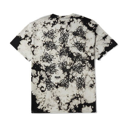 HUF FLY SITUATION TIEDYE TEE BLACK