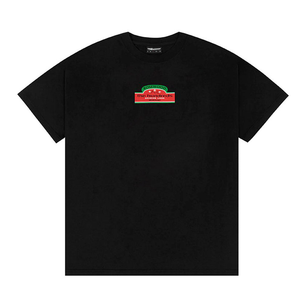 THE HUNDREDS FLOWERS '25 TEE BLACK