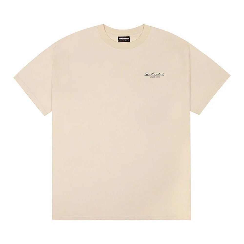 THE HUNDREDS END OF THE BEGINNING TEE  CREAM